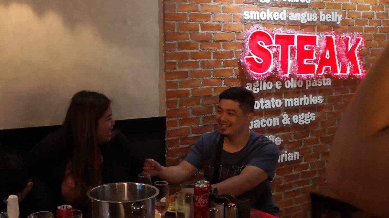 A love story unfolded at Escobar’s Steakhouse, Congratulations sa proposal, Patrons