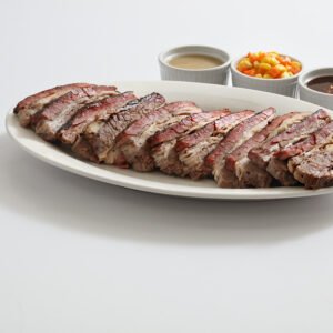smoke angus beef belly platter