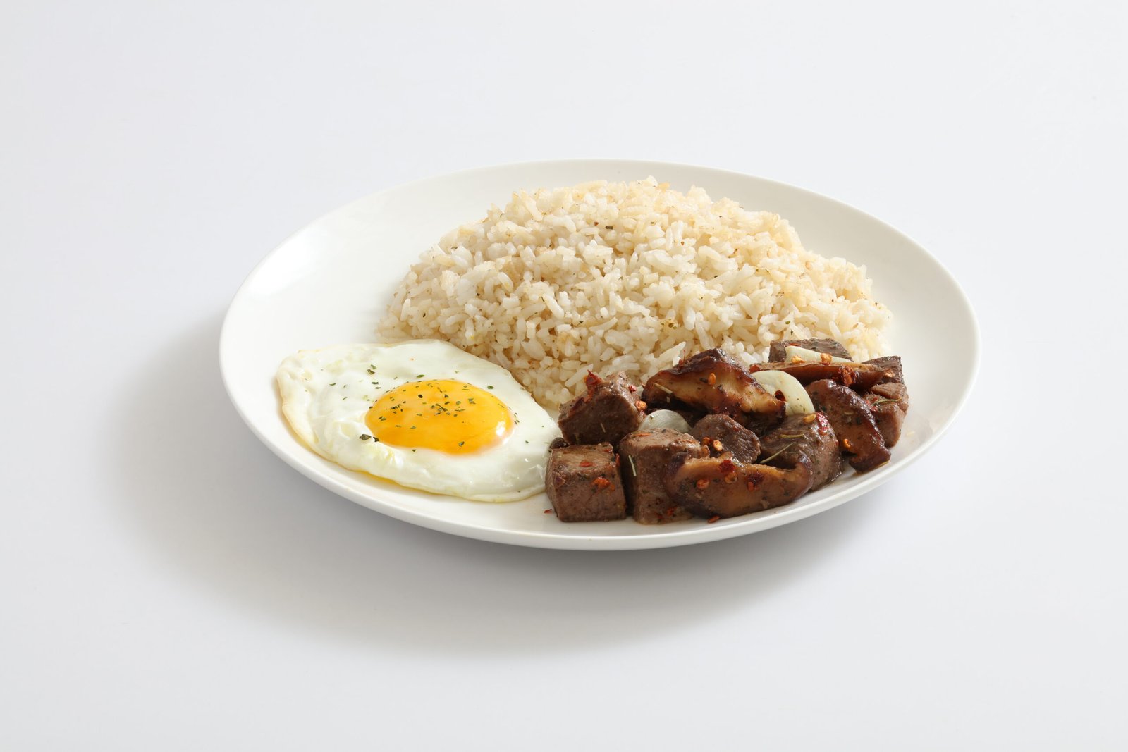 usda salpicao + rice + egg