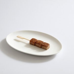 wagyu cubes on stick
